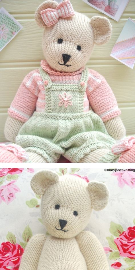 Candy Bear Knitting Pattern, Free Knitted Teddy Patterns, Knitting Patterns For Teddy Bears, Free Knitted Bear Patterns, Teddy Knitting Pattern, Free Knitting Patterns For Teddy Bears, Knitted Animals Patterns, Free Knitted Toys Patterns, Knitted Toys Free Pattern