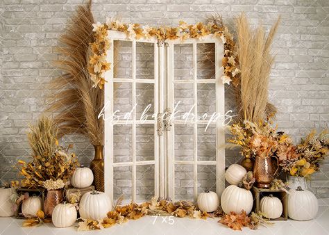 This Boho Fall Set is the perfect way to add a dose of autumn charm to your photography studio! Showcase your creativity with this stylish backdrop – it's all you need to transform any room into a cozy, bohemian wonderland! Please note: The colors you see on the website are intended to be used as a guide as there may be variances in color with different monitor calibrations. Watermark will not appear on printed backdrop. Please read our FAQ page and contact us with any questions prior to placing an order. key words: autumn, window, pumpkins, boho room, fall themed photography backdrop Fall Photo Booth, Autumn Window Display, Autumn Window, Cozy Bohemian, Fall Backdrops, Themed Photography, Home Studio Photography, Winter Backdrops, Photo Deco