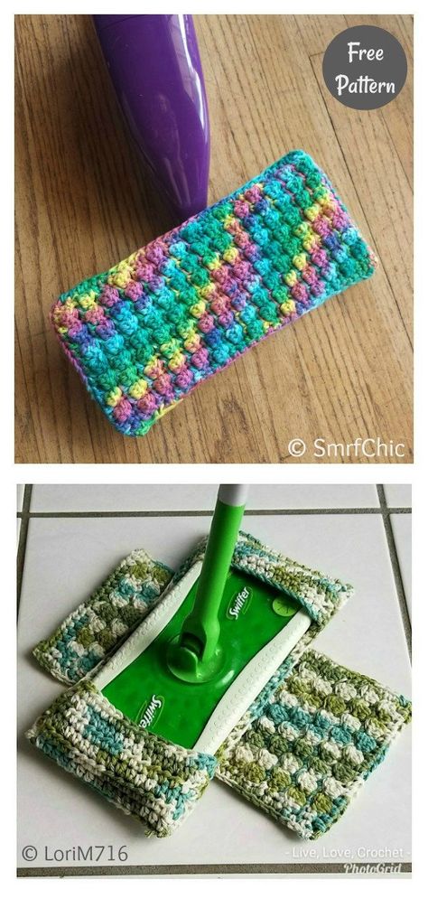 Reusable The Swifter Swiffer Duster Cover Free Crochet Pattern Mop Covers Free Pattern, Crochet Swiffer Pads Free Pattern, Crochet Swifter Cover, Crocheted Swiffer Cover Free Patterns, Crochet Swifter Duster Free Pattern, Swifter Crochet Cover, Diy Swiffer Duster Pads, Crochet Swiffer Cover, Crochet Swiffer Duster Pattern Free