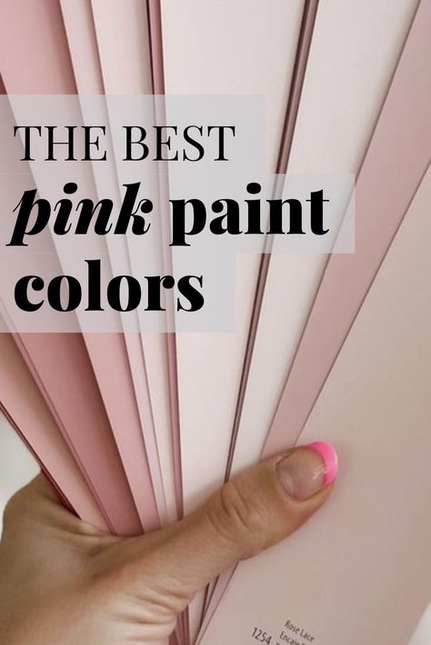 Benjamin Moore Pink Paint, Benjamin Moore Pink Paint Colors, Pink Nursery Paint, Best Pink Paint, Rose Paint Color, Benjamin Moore Pink, Blush Pink Paint, Pink Painted Walls, Nursery Paint Colors