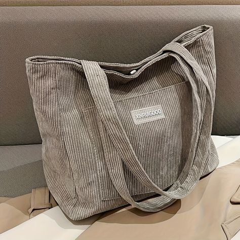 Faster shipping. Better service Sac Tote Bag, Sacs Design, Trendy Shoulder Bag, Styl Retro, Large Shoulder Bags, Casual Tote, Mua Sắm, Shoulder Tote Bag, Shopper Bag