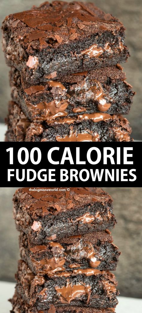 Low Calorie Brownies, Low Calorie Sweets, Low Calorie Baking, Low Calorie Chocolate, Low Cal Dessert, Low Calorie Vegan, Brownie Recipes Healthy, Low Calorie Recipes Dessert, 100 Calorie