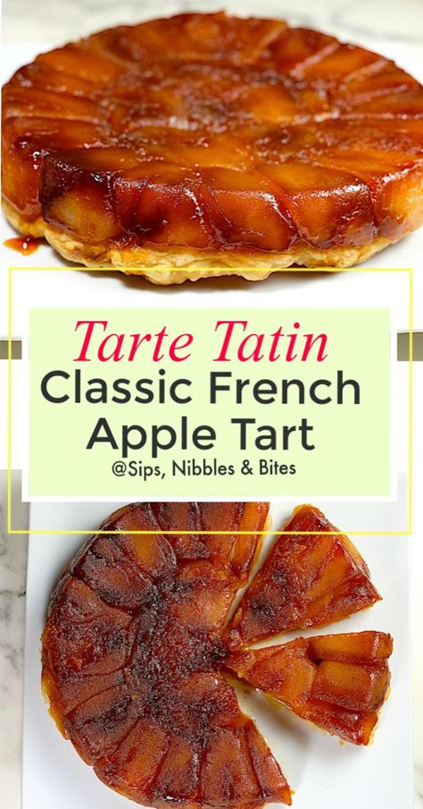 Apple Tart Tartin Recipe, Apple Tartin Recipe, Apple Tarte Tatin Recipe, Tart Tatin Apple, Tart Tartin Recipe, Apple Tartin, Apple Tart Tatin, French Apple Tart Recipe, Caramel Apple Tart