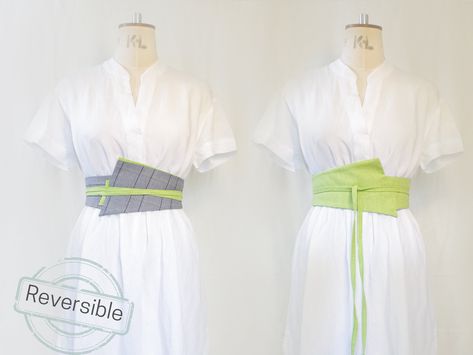 Obi Belt Sewing Pattern Collection, Fabric Warp Belt with Easy English Tutorial https://etsy.me/3kVHGbZ #embroidery #widebeltdress #wrapobibelt #japanesebelt #diyfabricbelt #upcyclingbelt #tiewrapbelt #wraparoundbe Obi Belt Pattern, Obi Pattern, Belt Sewing Pattern, Model Dress Kebaya, Kebaya Modern Dress, Easy English, Collars Diy, Traditional Japanese Kimono, Plus Size Patterns