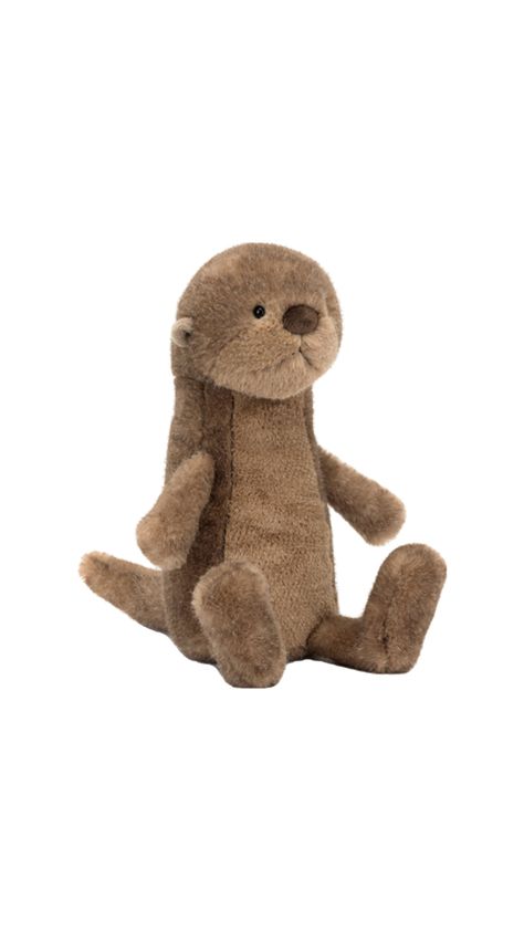 Jellycats Otter, Otter Jellycats, Cute Jelly Cats, Christmas Jellycat, Jelly Cat, Jellycat Stuffed Animals, Stuff Animals, Animals Christmas, Lovely Friends