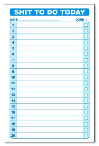 Funny Notepad, To Do List Funny, Filofax Ideas, Ipad Backgrounds, Gift For Coworkers, Journal Elements, Blue Office, To Do Lists Printable, Funny Office