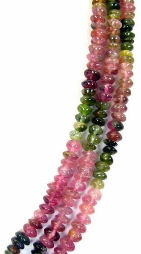 Agate Slices, Beaded Jewelry Designs, Casual Jewelry, Tourmaline Beads, Tourmaline Stone, Rocks And Gems, Watermelon Tourmaline, Artistic Expression, Bead Leather