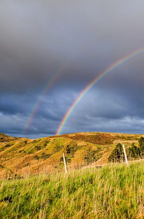 Spiritual Meaning and Symbolism of a Double Rainbow - On Your Journey Double Rainbows, New Zealand Nature, Nature Rainbow, Irish Folklore, Double Rainbow, Rainbow Sky, Chinese Mythology, Divine Guidance, Celtic Symbols