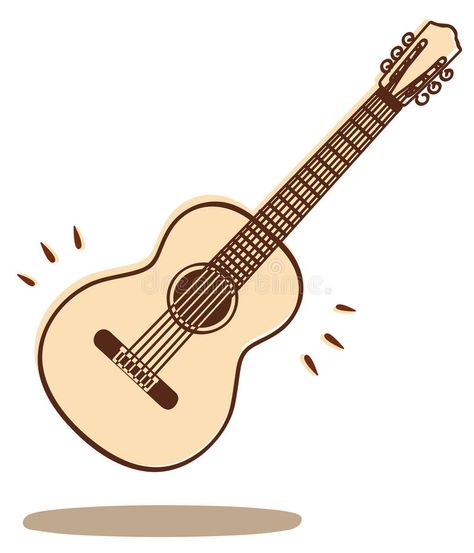 Guitar vector. Illustrations of a guitar isolated on white   vector eps file , #SPONSORED, #Illustrations, #guitar, #Guitar, #vector, #eps #ad Cute Guitar Drawing, Guitar Illustration Drawing, Marceline Guitar, Harry Styles Guitar, Country Music Poster, Happy Birthday Guitar, Country Silhouette, Guitar Png, Takamine Guitars