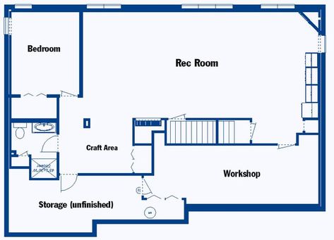 Finished Basement Floor Plans - http://homedecormodel.com/finished-basement Basement Blueprints, Basement Wet Bar Ideas, Home Gym Layout, Basement Home, Basement Layout, Basement Gym, Basement House Plans, Basement Floor Plans, Basement Floor