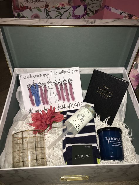 Will you be my BridesMAN Male Bridesmaid Proposal, Bridesman Gift Ideas, Bridesmen Proposal Ideas, Bridesman Proposal Box Ideas, Bridesman Male Bridesmaid, Bridesmen Gifts, Bridesmaid Hamper, Male Bridesmaid, Bridesman Gifts