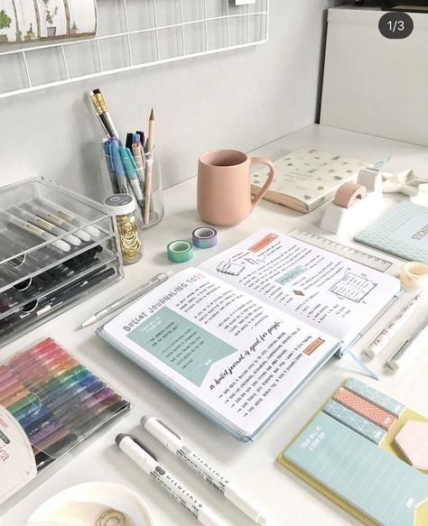 Studyblr Notes, Book And Coffee, Study Organization, Study Room Decor, Notes Inspiration, School Study Tips, Study Space, The Desk, Study Desk