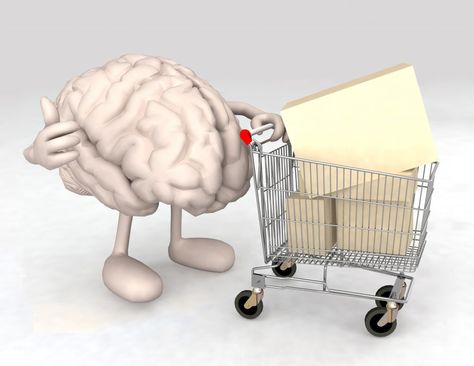 How To Use Consumer Psychology To Improve Your Conversion Rates - Conversion Fanatics Shopping Poster, Consumer Psychology, Brain Images, Human Pictures, Human Brain, Conversion Rate, Illustrations Posters, Being Used, Shopping Cart