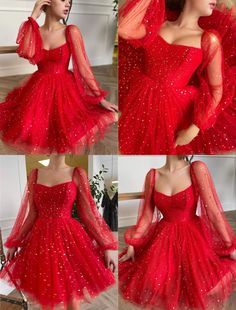 Cute Dresses For Weddings Guest Short, Red Birthday Dress Classy, Nice Dresses For Teens, Glam Dresses Short, Red Short Prom Dress, Short Red Prom Dresses, Cute Red Dresses, Prom Dresses For Teens