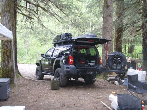 Nissan Roniz, Xterra Nissan, Xterra Mods, Overlanding Camping, Trail Ideas, Suv Camper, Adventure Car, Overland Truck, P90x