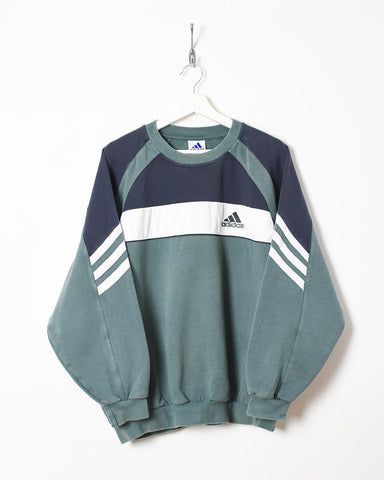 Adidas Sweater Vintage, Adidas Hoodie Vintage, Retro Sweatshirts Vintage, Vintage Adidas Sweater, Old Adidas Clothes, Vintage Nike Clothes, Vintage Sweatshirt Outfit, Adidas Sweatshirt Outfit, Pull Adidas Vintage