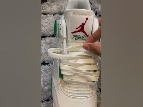 HOW TO LOOSE LACE YOUR JORDAN 4s! - YouTube How To Lace Up Jordan 4s, Loose Lace Shoes, How To Tie Jordan 4 Laces, Retro 4 Jordans, How To Tie Laces, 4s Jordans, Hair Jordan, Retro 4s, Jordan 4’s