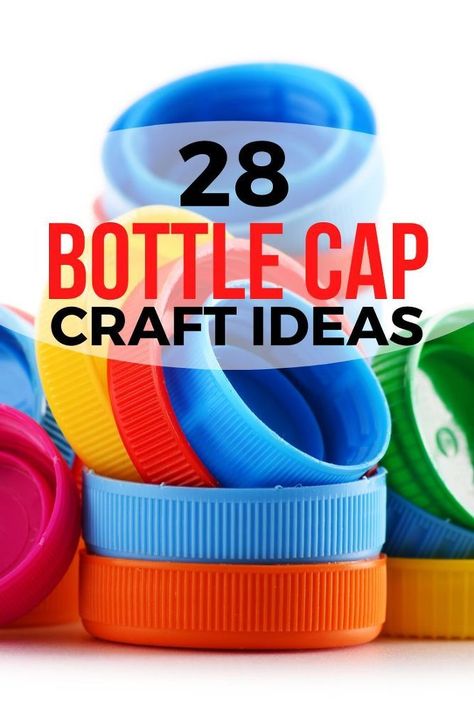 Things From Recycled Materials, Soda Bottle Cap Crafts, Pop Bottle Cap Crafts, Plastic Bottle Caps Crafts, Plastic Bottle Top Crafts, Plastic Bottle Cap Crafts Diy Ideas, Plastic Cap Crafts, Plastic Bottle Caps Ideas, Water Bottle Cap Crafts