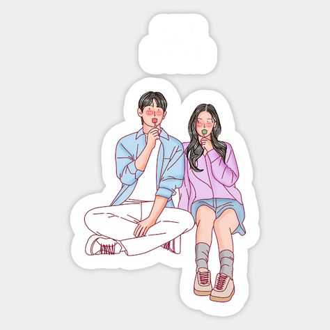 Love Next Door Kdrama -- Choose from our vast selection of stickers to match with your favorite design to make the perfect customized sticker/decal. Perfect to put on water bottles, laptops, hard hats, and car windows. Everything from favorite TV show stickers to funny stickers. For men, women, boys, and girls. Kdrama Stickers Printable, Dramas Wallpaper, Kdrama Stickers, Cosas Aesthetic, Celebrity Drawings, 3d Stickers, Door Stickers, Printable Stickers, Next Door