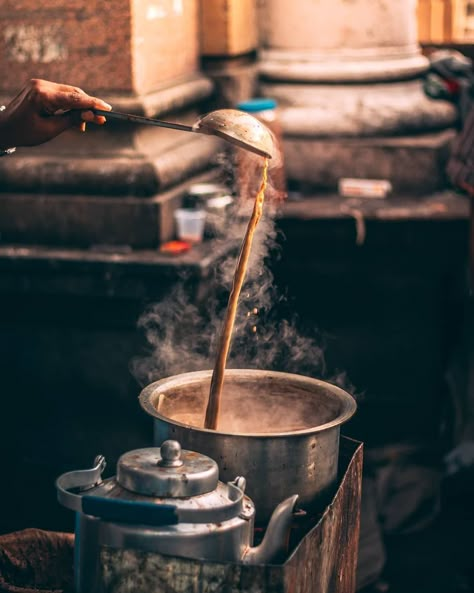 chai zindagi hai-jig❤ Desi Street Food, Indian Chai, Tea Lover Quotes, Chai Coffee, Tea Wallpaper, Chai Recipe, Indian Tea, Tea Quotes, Masala Chai