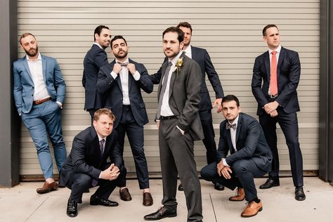 When it’s you and the boys and you show up and show out. The groom and groomsmen did their thing when it came to taking their pictures as a group. I had tons of fun with this group of guys. They felt relaxed and in the moment. And as you can see, they were down to get individual shots as well. #groomsmenstyle #groomsmen #weddingdayfun #weddingdayready #groomphotos #nycweddingphotographer Groomsmen Throwing Groom, Groom Squad Photoshoot, Groom With Individual Groomsmen, Groomsmen Funny Photos, Groomsmen Photo Prompts, Groom And Groomsmen, Wedding Day, Things To Come, In This Moment