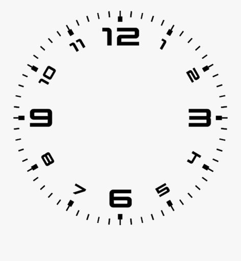 Clock Face Ideas, Watch Template, Blank Clock Faces, Watch Png, Clock Face Design, Clock Face Printable, Clock Stencils, Clock Template, Circle Face