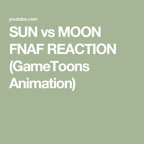 SUN vs MOON FNAF REACTION (GameToons Animation) Sun Vs Moon, Sun And Moon Show, Moon Fnaf, Hello Kitty Wallpaper Hd, Kitty Wallpaper, Hello Kitty Wallpaper, Sun And Moon, Hello Kitty, Kitty