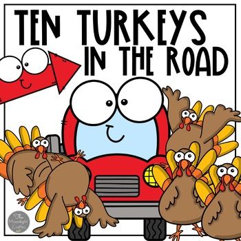 <p>This unit was inspired by the book Ten Turkeys in the Road by Brenda Reeves Sturgis.</p><p>Your kids will love the story and the illustrations are adorable!</p><p>This picture book is great for littles learning to count to ten....counting backwards... or subtracting 1! </p><p>The poor farmer can't get by in his truck because the turkeys are blocking the road! </p><p>One by one ....from 10 to none...the turkeys get out of his way...</p><p>Until they take off with his truck and he has to hitch November Books Preschool, Goodbye Songs, The Road Book, November Preschool, Thanksgiving Lesson Plans, Turkey Math, Counting Backwards, Book Lessons, Kindness Week