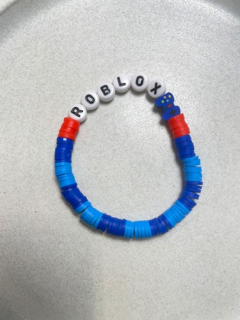 roblox bracelet boy clay bead bracelets Boy Clay Bead Bracelets, Boy Clay Bead Bracelet Ideas, Clay Bead Bracelets For Boys, Boy Clay Bead Bracelet, Boy Bracelet Ideas, Bracelet Ideas For Boys, Boy Bracelets, Jewelry Logo Ideas, Bracelet Boy