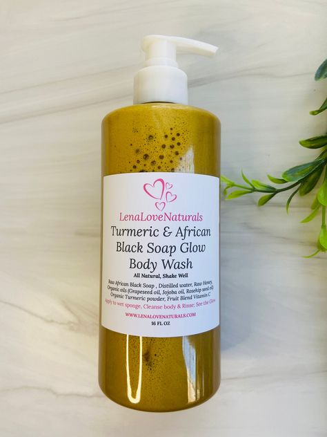 African Body Products, African Body Care Products, African Body Care, Turmeric Body Wash, Best Natural Face Wash, Apothecary Ideas, Body Wash Natural, Raw African Black Soap, Soap Body Wash