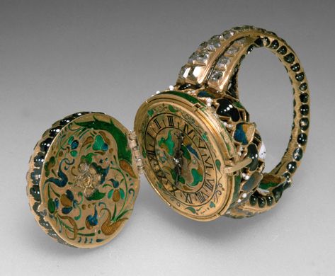 I love this signet ring with watch. 2nd half of the 17th century, by Johann Butz. Via khm.at. Gold, enamel, diamonds, emerald, silver, copper alloy, and iron. #fashionhistory #antiquejewelry #jewels #jewelry #ring #signetring #17thcentury #watch #researchingtheromance 17th Century Jewelry, Kunsthistorisches Museum Vienna, Ring Clock, Kunsthistorisches Museum Wien, Augsburg Germany, Kunsthistorisches Museum, Ancient Jewelry, Jewelry Lookbook, Ring Watch