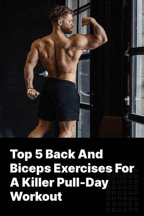 One of the main goals for most people working out at the gym is to have a wide back and rounded biceps to fill up their shirts and show off their toned arms at the beach. It is a reality for both men and women.    A well-developed back and biceps muscles are crucial for boosting anyone's confidence Back And Bicep Workout For Men Gym, Back Biceps Workout Men, Best Back And Bicep Workout, Bicep Exercise For Men, Back And Bicep Workout For Men, Back And Bicep Workout Gym, Bicep Workout Men, Mens Bicep Workout, Back Workout For Men