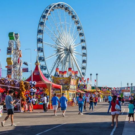 Florida State Fair, Fair Aesthetic, Haunted Carnival, State Fair Of Texas, Texas State Fair, Fair Rides, List Of Cities, Iowa State Fair, Minnesota State Fair