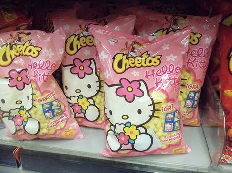 Hello Kitty Snacks, Grocery Store, We Heart It, Hello Kitty, Kitty, Lost, Snacks, Pink, Kawaii