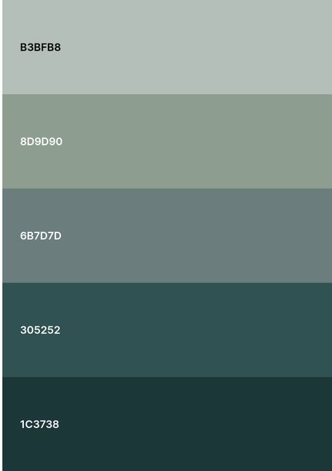 Blue Gray And Green Bedroom, Color Palette Blue Green Grey, Greens And Greys, Grey And Blue Colour Palette, Green Pastel Pallete, Blue Green Pallete Color, Green And Blue Pallet, Green Blue Pallet Color, Color Palette Green Grey