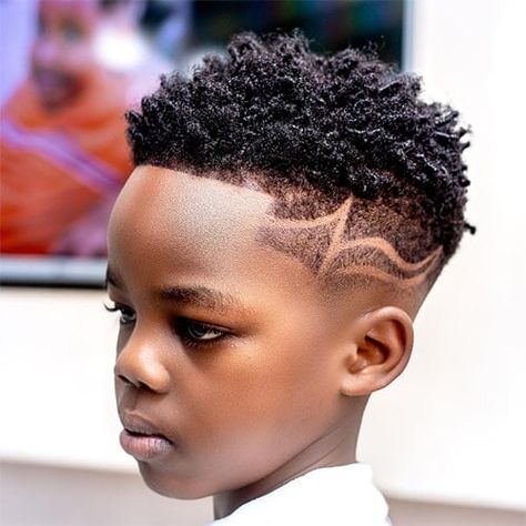 20 Best Haircuts for Black Boys in 2023 - The Trend Spotter Little Black Boys Haircut, Toddler Boy Haircut Black Kids, Haircut For Black Boys, Black Boy Haircut, Unique Hair Designs, Black Boys Haircuts Kids, African American Boy Haircuts, Haircuts For Black Boys