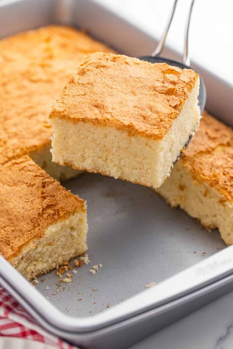 Old Fashion Sweet Bread Recipes, Old Fashion Hot Milk Cake, Hot Milk Cake Old Fashioned, Hot Milk Butter Cake, Sour Milk Cake, Hot Milk Sponge Cake, Dessert Recipes Using Buttermilk, Old Fashion Cakes, Milk Cakes