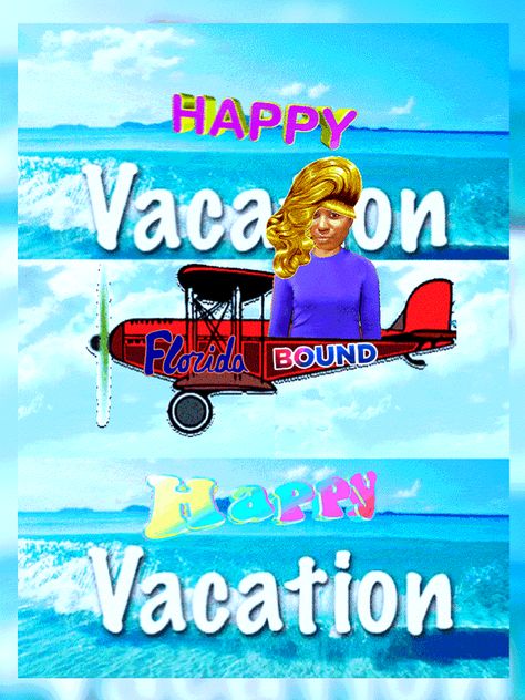 Happy Vacation Happy Vacation Wishes, Have A Nice Vacation, Happy Vacation, Vacation Wishes, African Textile, Enjoy Your Vacation, Christmas Pictures, Flight, Holidays