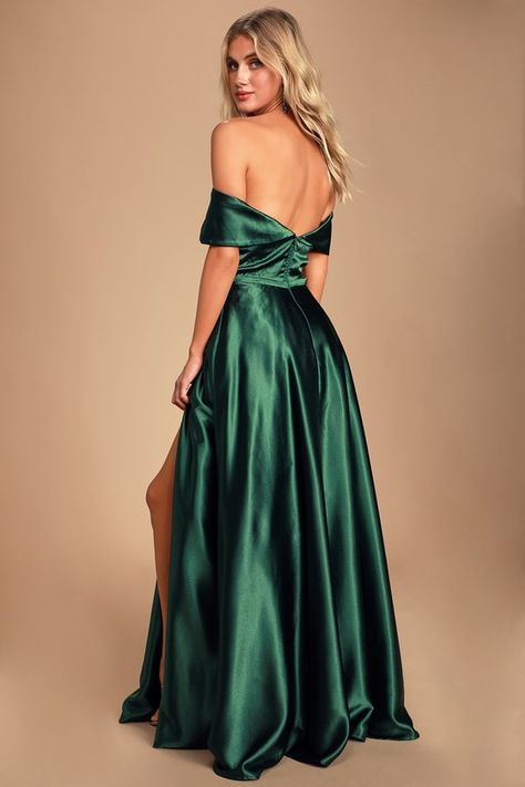 Emerald Green Satin Dress Lulus, Princess Evening Dress, Princess Prom Dresses, Prom Dresses Long Lace, Prom Dresses 2021, Lace Homecoming Dresses Short, Waist Sash, Long Sleeve Prom, Prom Dresses Two Piece