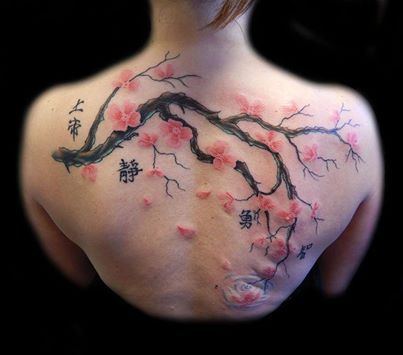 cherry blossom branch tattoo Mens Chest Piece Tattoo, Blossom Branch Tattoo, Cherry Blossom Branch Tattoo, Tattoo Cherry Blossom, Chest Piece Tattoo, Tattoo Cherry, Stephen Sondheim, Branch Tattoo, Blossom Branch