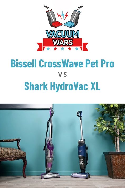 Bissell CrossWave Pet Pro vs Shark HydroVac XL Shark Hydrovac, Bissell Crosswave, Floor Cleaners, Vacuum Mop, Shark Vacuum, Wet Dry Vacuum, The Shark, Dry Cleaners, Hard Floor