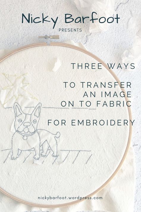 Iron On Transfers For Embroidery, How To Transfer An Embroidery Pattern To Fabric, Creating Embroidery Patterns, Transfer Pattern To Fabric, Transfer For Embroidery, Embroidery Design Transfer, Transfer Pattern For Embroidery, Transferring Embroidery Patterns To Fabric, Make Embroidery Pattern