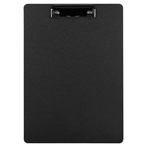 Aesthetic Clipboard, Black School Supplies, Black Clipboard, Clip Boards, Back To University, School Suplies, Cute School Stationary, Study Flashcards, Clip Board