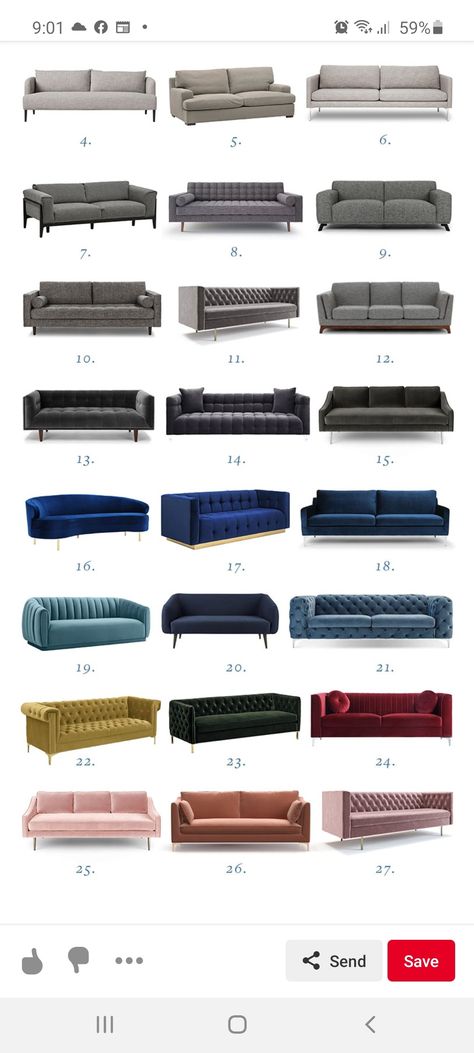 Small Bedroom Sofa, Comfortable Sofas, Latest Sofa Designs, Luxury Sofa Design, تصميم داخلي فاخر, Modern Sofa Living Room, Sofas For Small Spaces, Living Room Designs Small Spaces, Couch Design