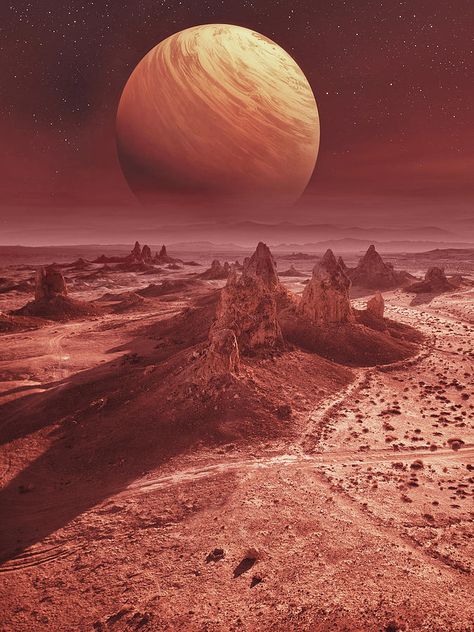 Mars Landscape, Looms Weaving, Mars Surface, Fantasy Ideas, Art Costume, The Planets, Landscape Poster, Landscape Illustration, Landscape Canvas