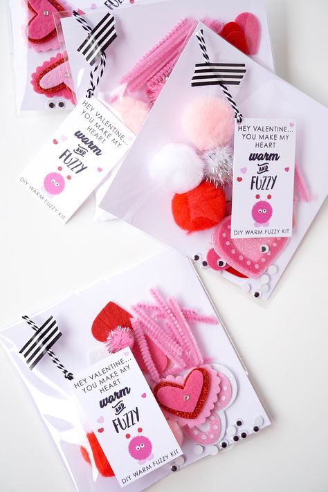 DIY Classroom Valentine Kit Ideas Kid’s Valentines Ideas, Fun Valentines For Kids Classroom, Valentine's Day Favors, Valentine’s Day Classroom Gifts, Valentines Day Class Gifts, Classroom Valentine Treats, Valentines Class Gifts, Class Valentines Gifts For Kids, Kids Valentines Gifts