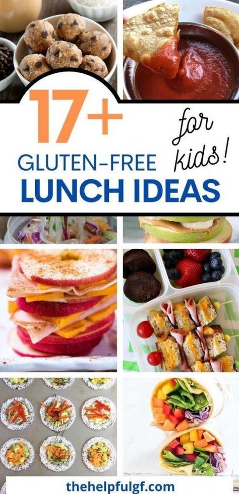 Gluten Free School Lunches, Dairy Free Lunch, Gluten Free Comfort Food, Gluten Free Recipes For Lunch, Eating Gluten Free, Lunch Ideas For Kids, Gluten Free Kids, Gluten Free Lunch, Master List