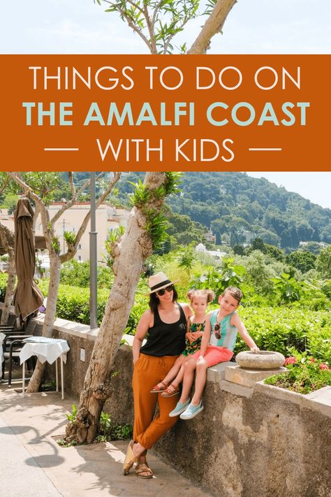 Planning a trip to the Amalfi Coast in Italy? This Italy vacation itinerary is so helpful for traveling with kids. Learn things to do, where to stay, and what to eat in Italy! #amalficoast #amalfi #italy #italytravel #italyvacation #italyphotography #italytrip #familytravel #familytravelideas #travelingwithkids #travelingfamily #travelwithkids #kidstravel Almafi Coast Italy, Italy Vacation Itinerary, Itinerary Italy, Outfits Italy, Amalfi Coast Itinerary, Italy For Kids, Amalfi Italy, Traveling With Kids, Italian Vacation