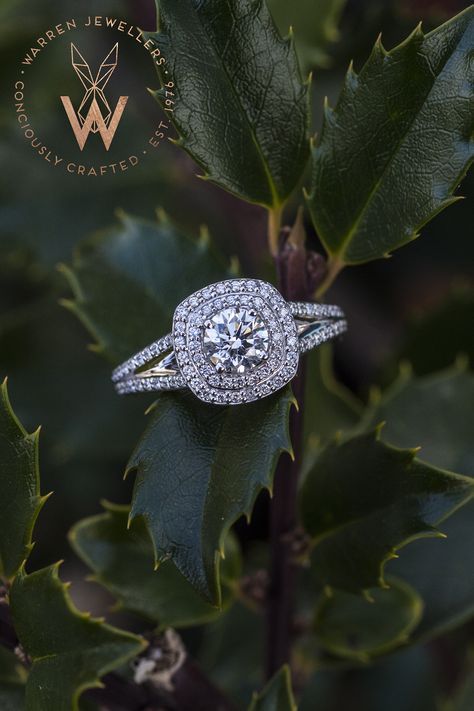 Say "Halo Gorgeous" with a double halo ring designed by YOU for YOU! Double Cushion Halo Engagement Ring, Double Ring Designs, Double Halo Engagement Rings, Wedding Ring Upgrade, Wedding Rings Double Halo, Square Halo Engagement Rings, Double Halo Ring, Cushion Halo Engagement Ring, Antique Diamond Engagement Rings