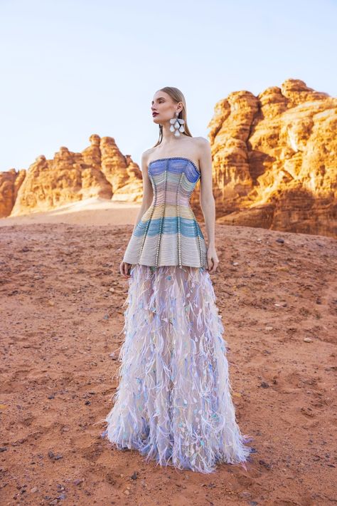 RAMI KADI SPRING SUMMER 2024 HAUTE COUTURE FASHION SHOW Rami Kadi Couture, Rami Kadi, Spring Summer 2024, Haute Couture Fashion, Summer 2024, Couture Fashion, Fashion Show, Abc, Spring Summer